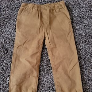 Brown toddler boy pants - 3T